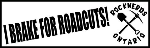 Bumper Sticker: Brake for Roadcuts
