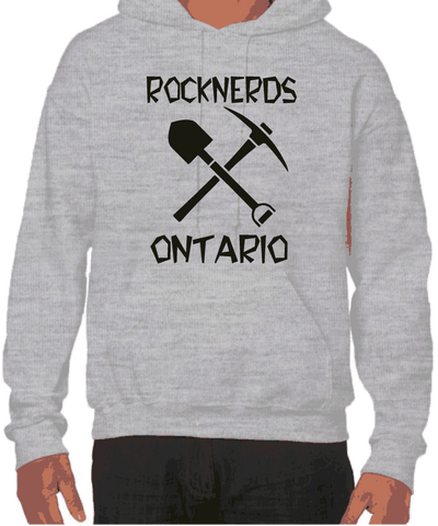 Rocknerds Ontario Grey No-Zipper Dry Blend Hoodie