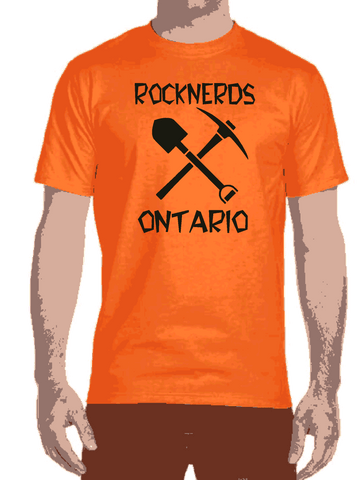 Rocknerds Ontario Safety Orange Dry Blend T-Shirt